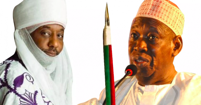 BREAKING: Confusion as Ganduje Celebrates Kwankwaso