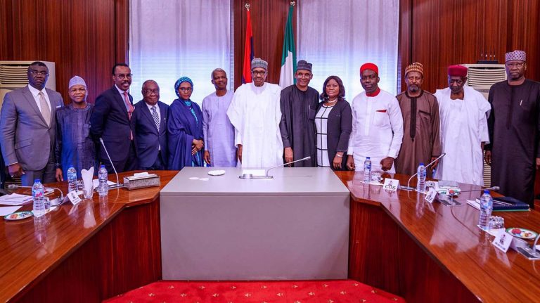 Buhari inaugurates economic team, urges reliable data