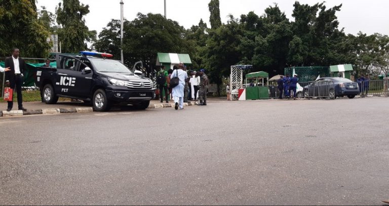 BREAKING: NASS on lockdown as Buhari presents 2020 budget