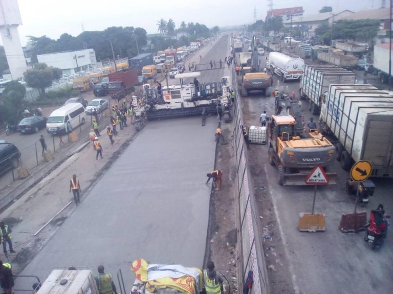 The New Apapa-Oshodi Expressway As Construction Works Continue