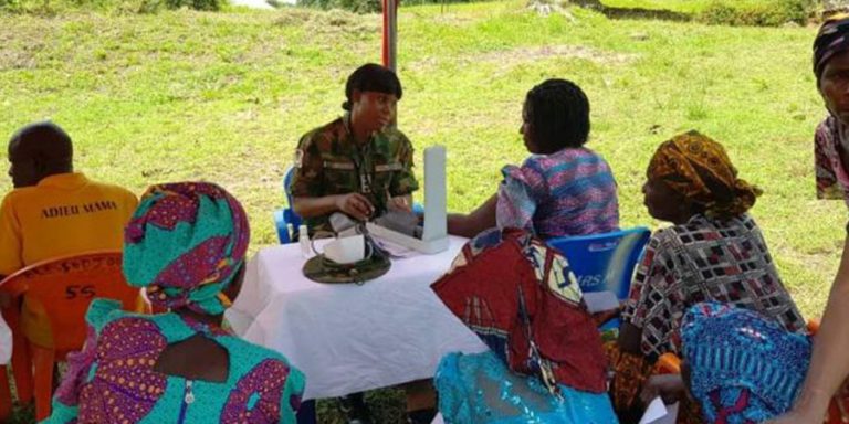 Army takes medical outreach to Ebonyi community