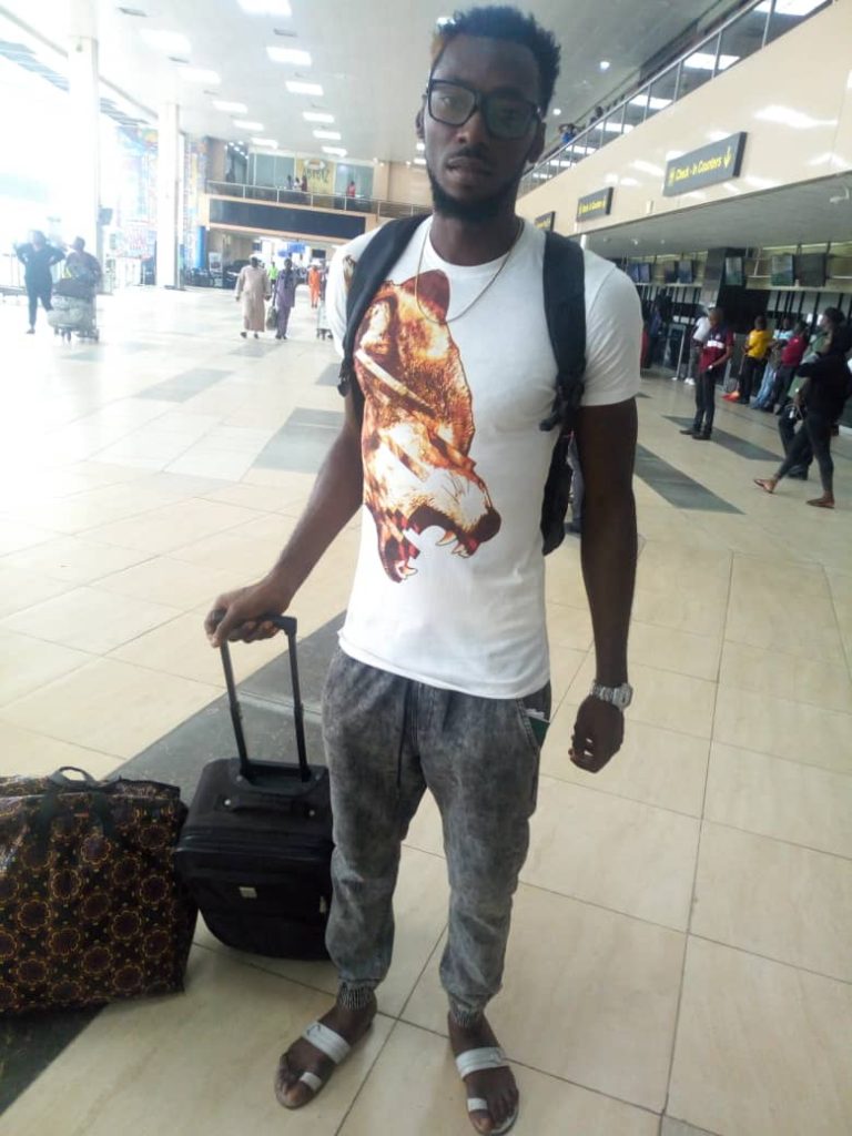 Nigeria International stranded at murtala mohammed airport