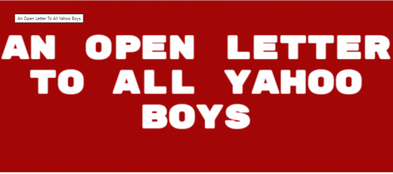 Nigerian man pens open letter to all ‘Yahoo Boys’ on how they can make legit money without defrauding people