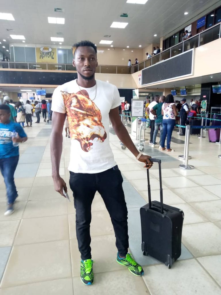 Zlatan travelled to his new club