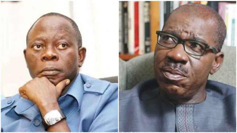 APC CRISIS : Governor Obaseki accuse Oshiomole to be an advanced thug