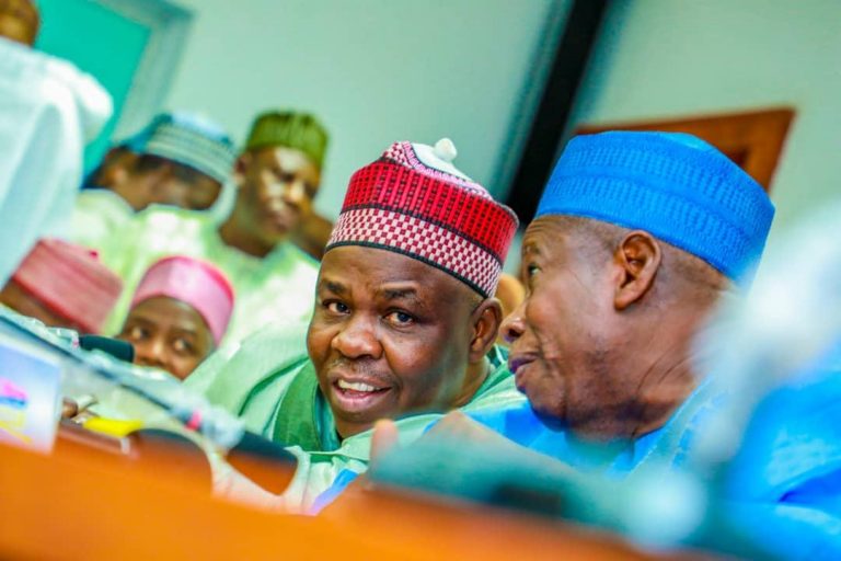 Ganduje Receives Rabiu Bichi And 44 Kwankwasiya Coordinators To APC