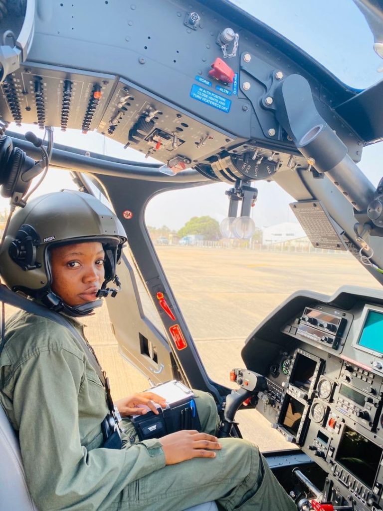 NAF’s First Female Helicopter Pilot Dies Eight Months After Decoration
