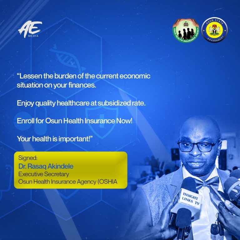 Harsh Economy and Osun Health Insurance Scheme (OHIS) option for your health