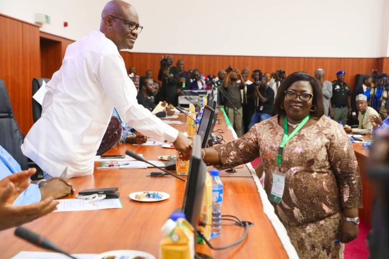 Wike Swears In Permanent Secretaries, Chief Of Staff, Others