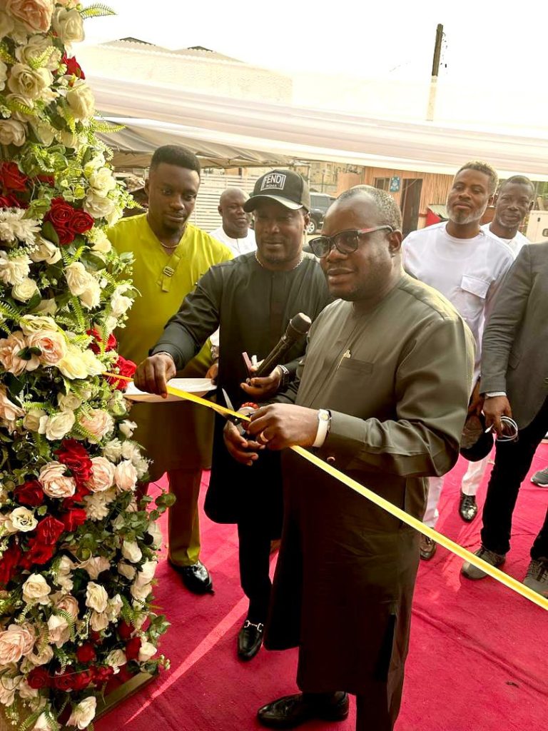 New Amnesty Boss Applauds Ex-Militant At Launch Of Pounded Yam and Co, Restaurant