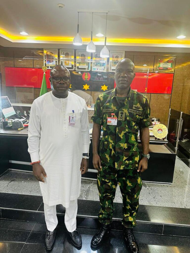 Photo Speak: PAP Administrator On Courtesy Visit To Chief of Army Staff