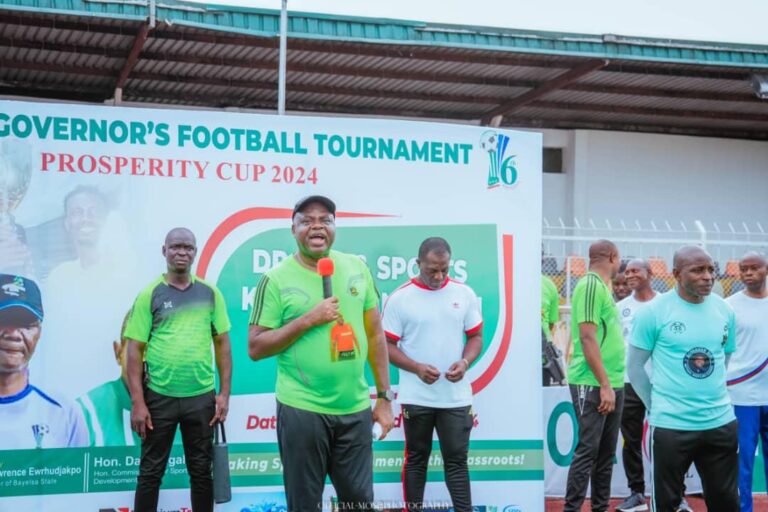 Gov. Diri Congratulates New Super Eagles Head Coach, Finidi