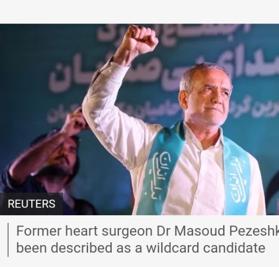 Reformist Masoud Pezeshkian Elected Iran’s President