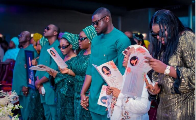 Deputy Speaker HOR, Ex-IGP, Others present as Admiral Alade buried wife