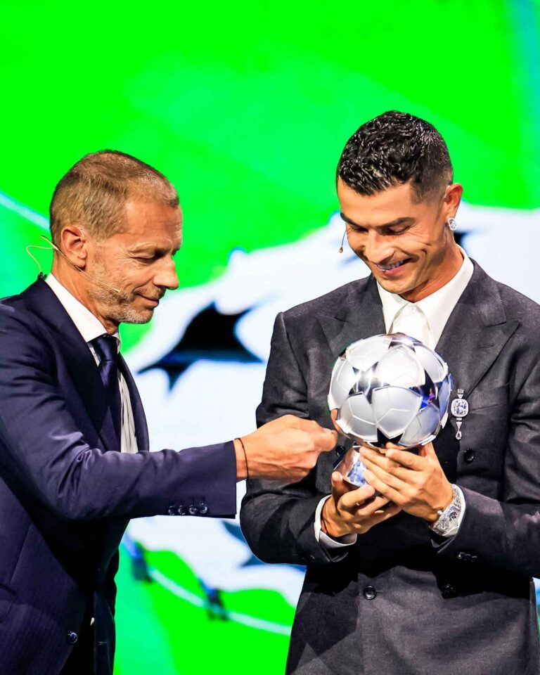 Cristiano Ronaldo Wins UEFA CL Highest Goal Scorer Of All Time