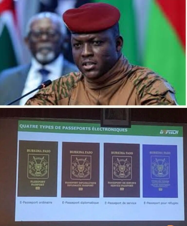 Burkina Faso Issues New Passports Without West African Bloc’s Logo