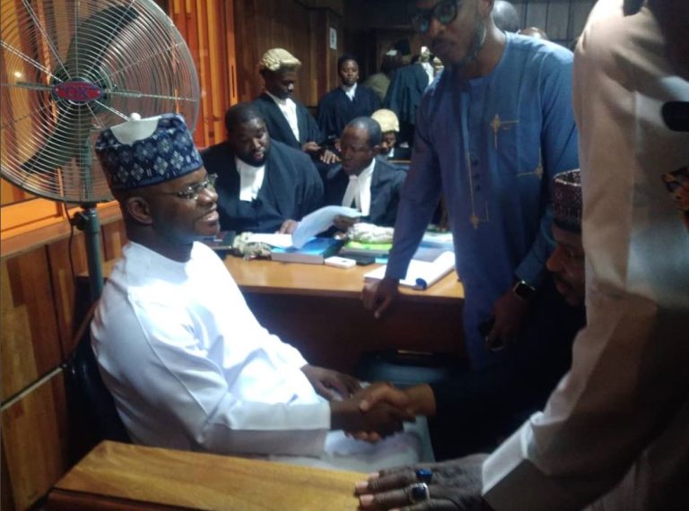 Alleged ₦‎110 Billion Fraud: EFCC Arraigns Ex-Kogi Governor Yahaya Bello