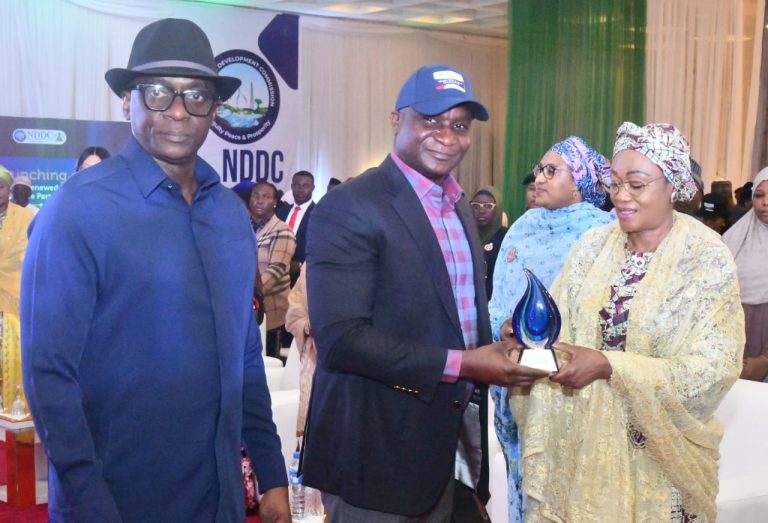 First Lady Partners NDDC, Launches U-Lesson Educational Tablets