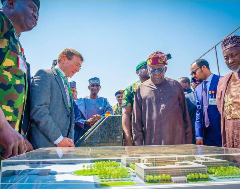 President Tinubu Performs Groundbreaking Of New Armed Forces Headquarters