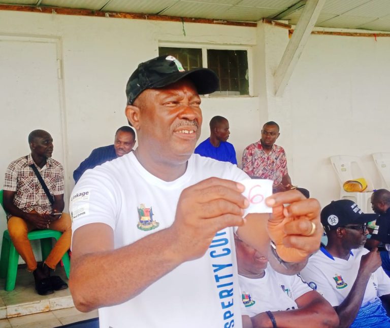 Prosperity Cup 2025: Bayelsa Governor’s Football Tournament Organizers Conclude Draws