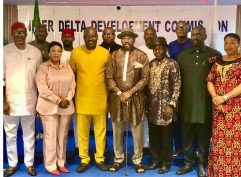Prosperity Cup Dg Felicitates With Sports Commissioner On Birthday, Emergence As Chairman Niger Delta Sports Commissioners Forum