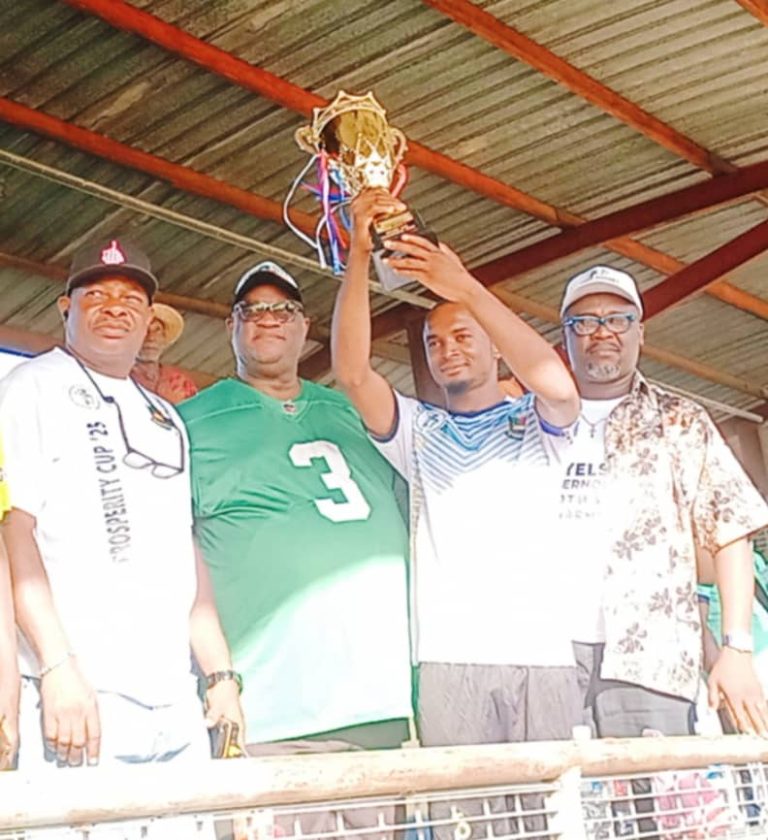 Prosperity Cup 2025: Nembe City FC Lifts Nembe LGA Championship Trophy