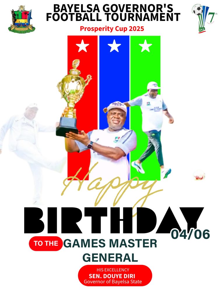 Prosperity Cup Organizers Salute Gov Diri at 66